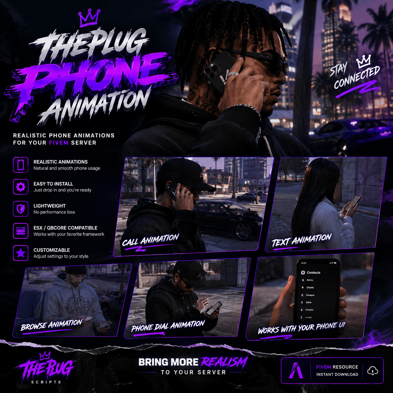 📱 THEPLUG PHONE ANIMATION