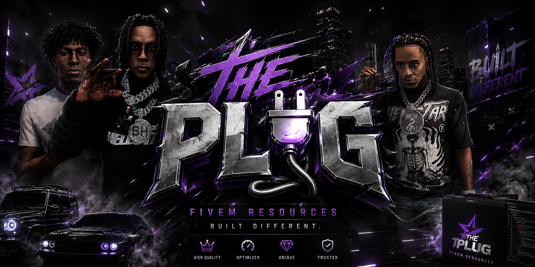 THE PLUG โ FiveM Resources, Built Different
